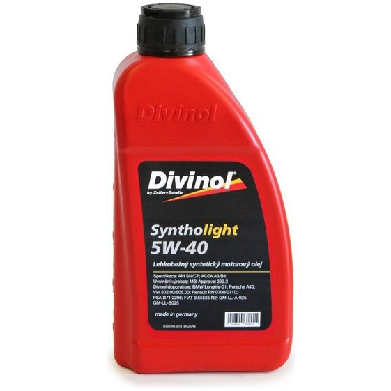 Olej DIVINOL Syntholight 5W-40 1 litr
