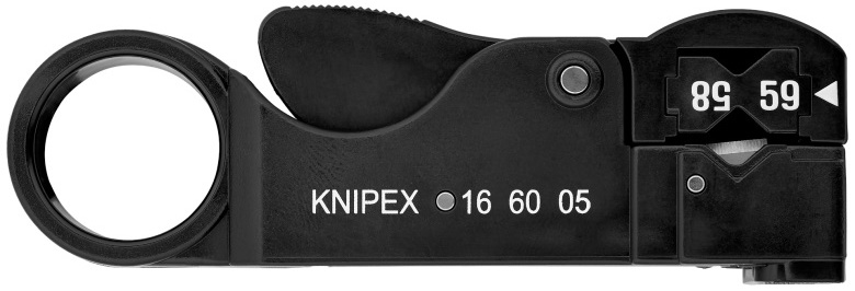 Odizolovací nástroj na koaxiální kabely KNIPEX 166005SB